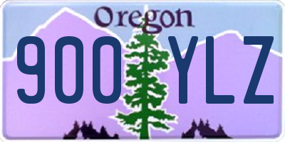 OR license plate 900YLZ