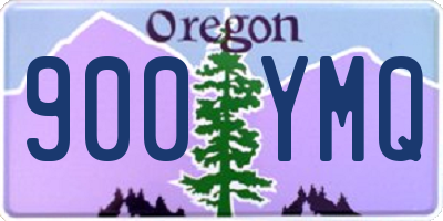 OR license plate 900YMQ