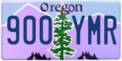 OR license plate 900YMR