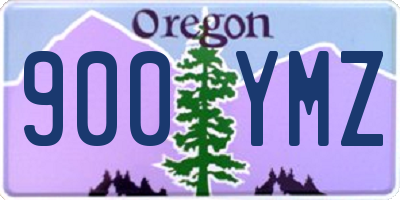 OR license plate 900YMZ