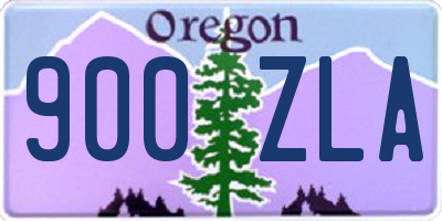 OR license plate 900ZLA