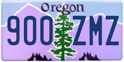 OR license plate 900ZMZ