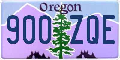OR license plate 900ZQE