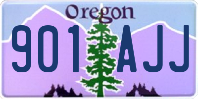 OR license plate 901AJJ
