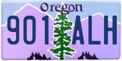 OR license plate 901ALH