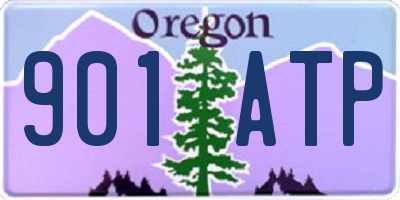 OR license plate 901ATP