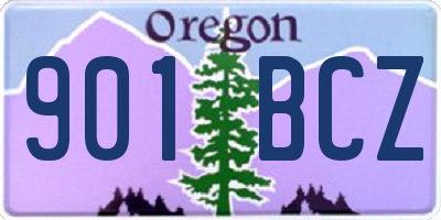 OR license plate 901BCZ