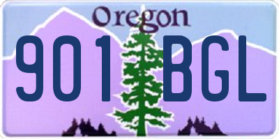 OR license plate 901BGL