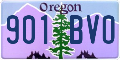 OR license plate 901BVO