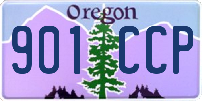 OR license plate 901CCP