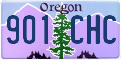 OR license plate 901CHC