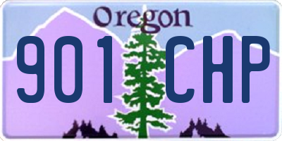 OR license plate 901CHP
