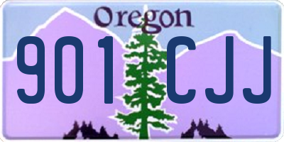 OR license plate 901CJJ