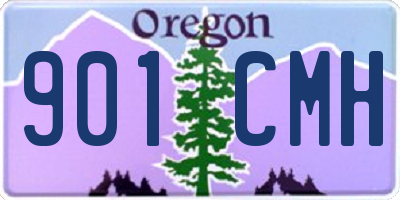 OR license plate 901CMH