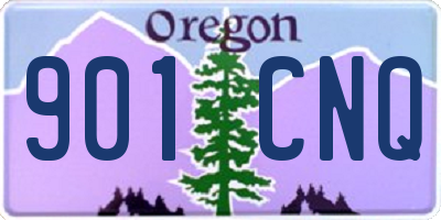 OR license plate 901CNQ
