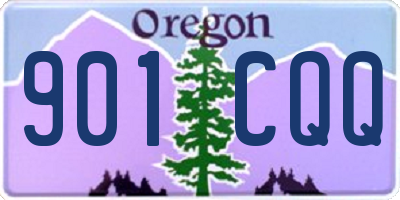 OR license plate 901CQQ