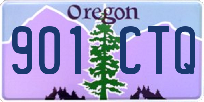 OR license plate 901CTQ