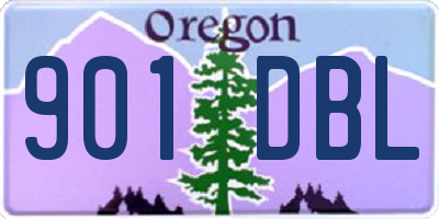OR license plate 901DBL