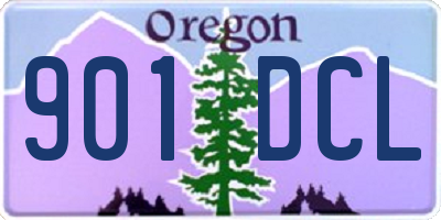 OR license plate 901DCL