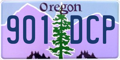 OR license plate 901DCP