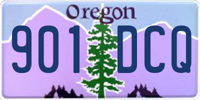 OR license plate 901DCQ