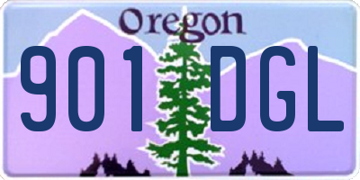 OR license plate 901DGL