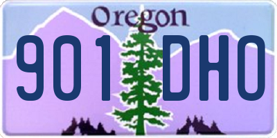 OR license plate 901DHO