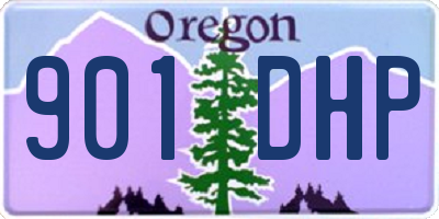 OR license plate 901DHP