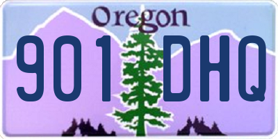 OR license plate 901DHQ
