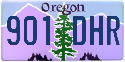 OR license plate 901DHR