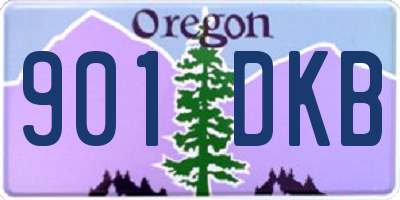 OR license plate 901DKB