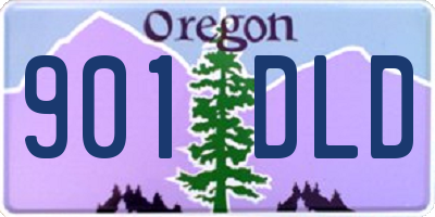 OR license plate 901DLD