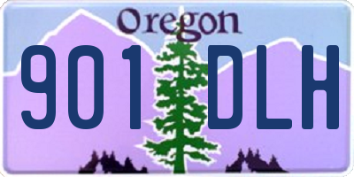 OR license plate 901DLH