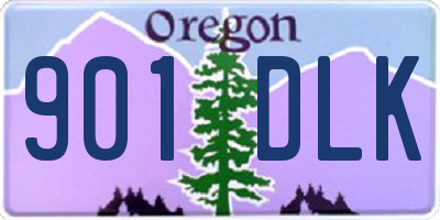 OR license plate 901DLK