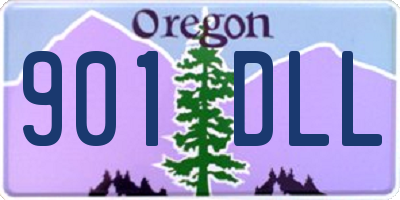 OR license plate 901DLL