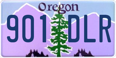 OR license plate 901DLR