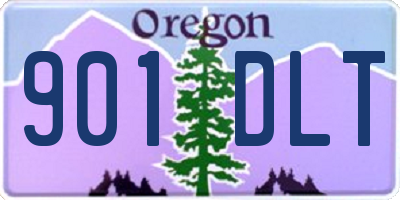 OR license plate 901DLT