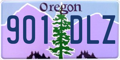 OR license plate 901DLZ
