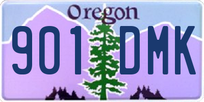 OR license plate 901DMK