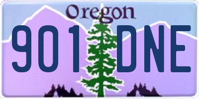 OR license plate 901DNE