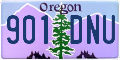 OR license plate 901DNU