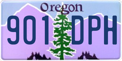 OR license plate 901DPH