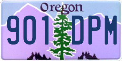 OR license plate 901DPM