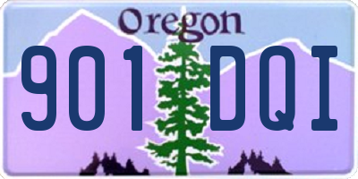 OR license plate 901DQI