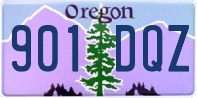 OR license plate 901DQZ