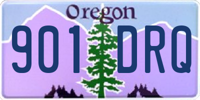 OR license plate 901DRQ