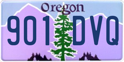 OR license plate 901DVQ