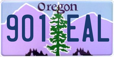 OR license plate 901EAL