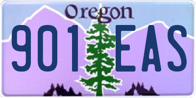 OR license plate 901EAS