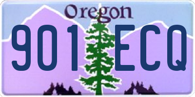 OR license plate 901ECQ